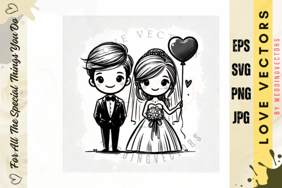 C4070: A Symphony of Romance in Vector Art