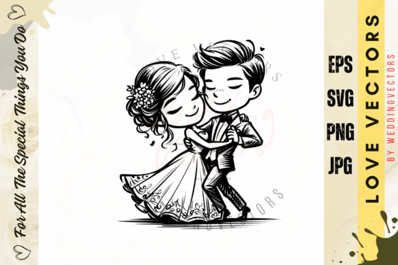 C4120: The Ultimate Love Vectors for Your Wedding Brand