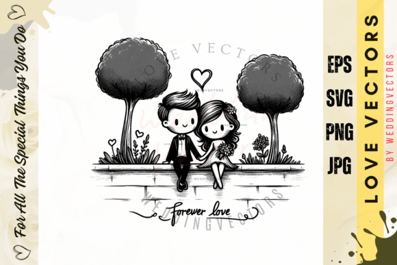 C426: The Romantic Graphic Set for Wedding Branding