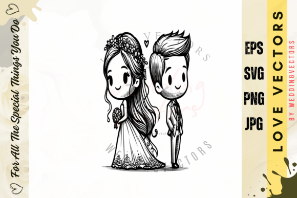 C4294: Designing with Enchanting Wedding and Love Vectors