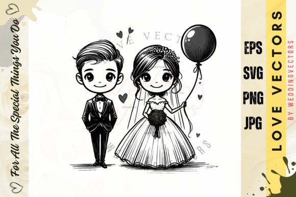 C4361: A Modern Editorial Illustration of Love