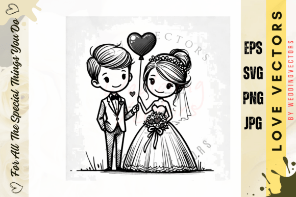 Designing with Heart: The C3968 Wedding & Love Graphics