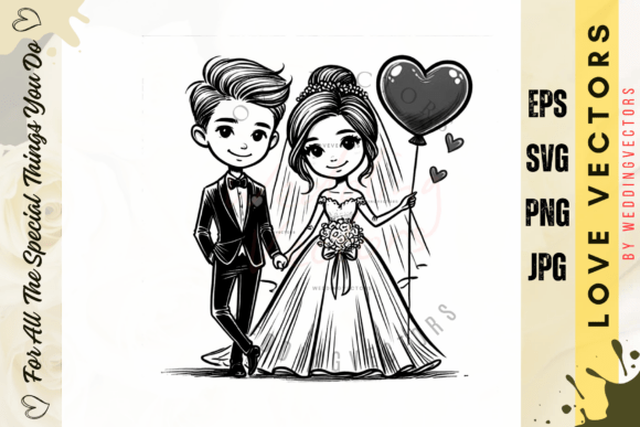 Elegant Minimal Ceremony Illustration - C4306: A Designer's Guide