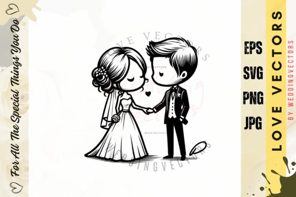Infusing Romance into Every Pixel with Wedding Vectors C4130
