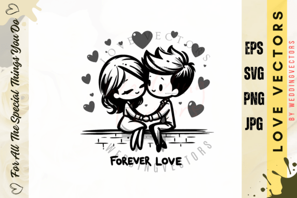 Modern Love Visuals: The C4366 Wedding Graphic Set
