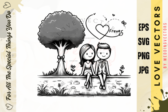 The C416 Collection: Artistic Vectors for Timeless Wedding Designs