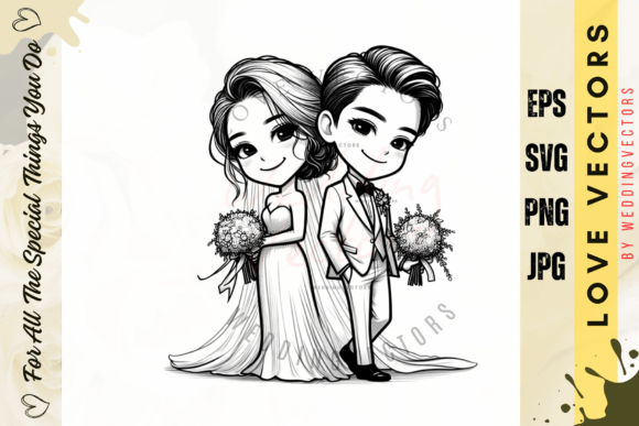 Wedding Couple and Love Vectors - C4220: A Design Deep Dive